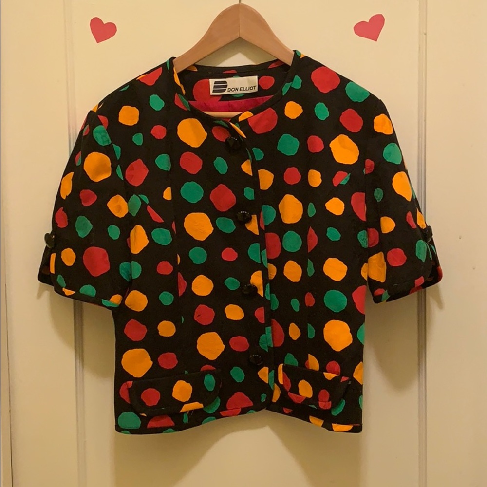 Vintage button up jacket